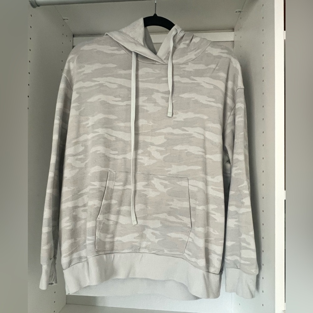 Caslon Light Gray Camo Hoodie